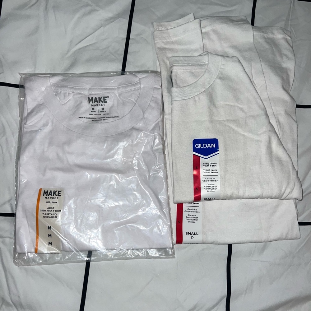 White t-shirt bundle